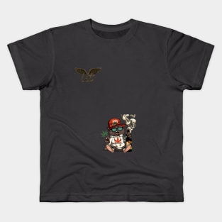 LitQ - Anime Art Wine Drop Kids T-Shirt